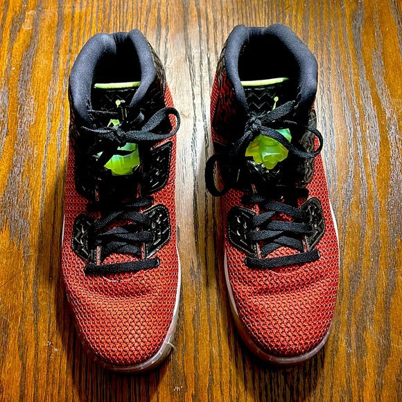 Used Like New!!! Air Jordan Spike 40 University Reds 11” - Picture 1 of 3